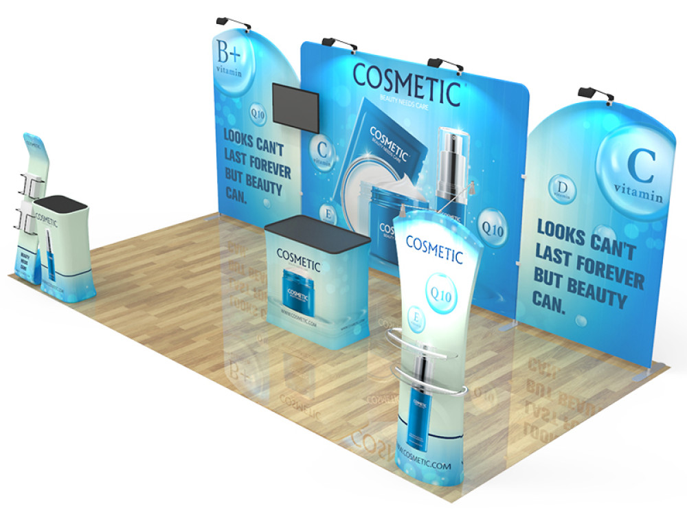 10x20ft Custom Booth J - Image 2