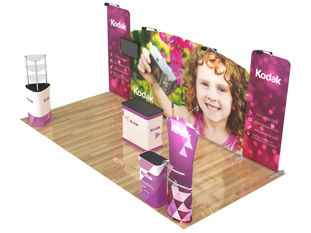 10x20ft Custom Booth G - Image 2