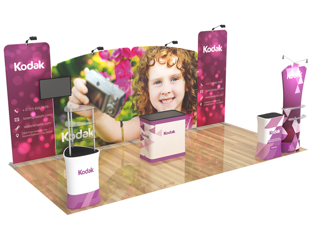 10x20ft Custom Booth G - Image 3