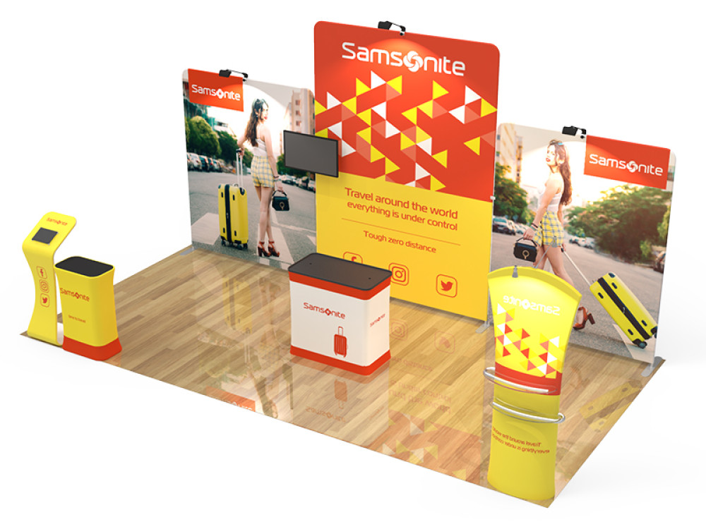 10x20ft Custom Booth L - Image 2