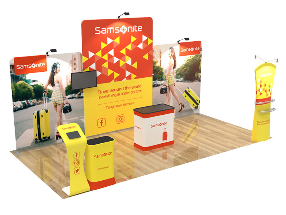 10x20ft Custom Booth L - Image 3